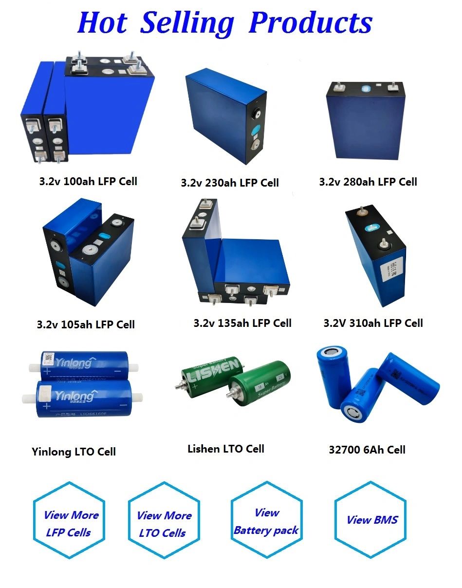 Special Promotion Cylindrical Yinlong Lto Battery 66160 40ah 45ah Lithium Titanate Battery for Car Audio / E-Vehicle/ Solar Energy Storage