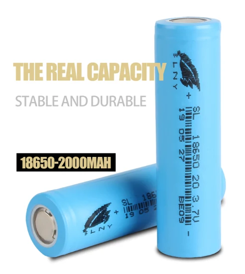 Batterie ricaricabili Batteria originale al 100% 18650 Batteria al litio Batteria agli ioni di litio da 3,7 V 2000 mAh